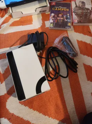 Nintendo Switch OLED Blanca + Juegos