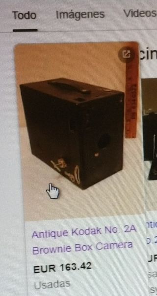 Cámara Antigua Brownie No envío.