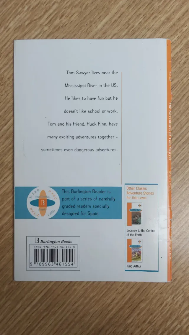 ADVENTURES OF TOM SAWYER THE 2ºESO