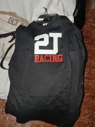 Camiseta 2T Racing Negra