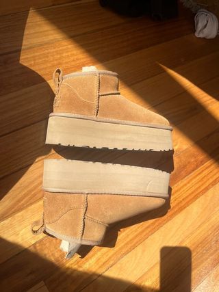 Botas UGG Talla 38 Plataforma Marrones