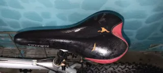 Bicicleta Trek Plata y Roja