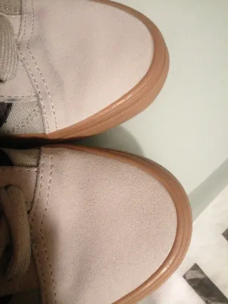 Vans Talla 38 grises y negras