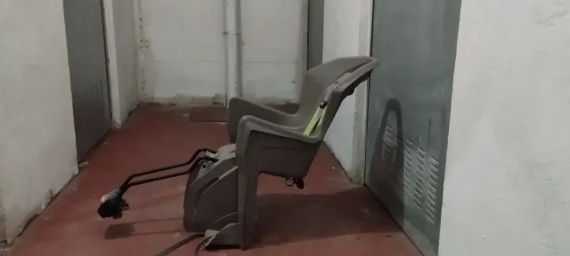 Silla bici niño trasera