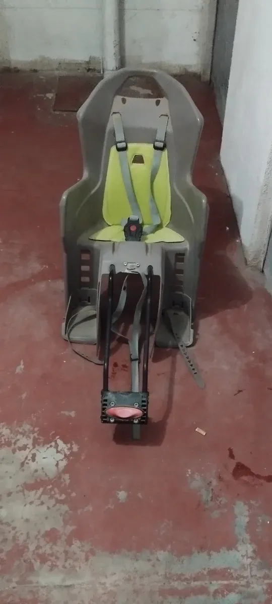 Silla bici niño trasera