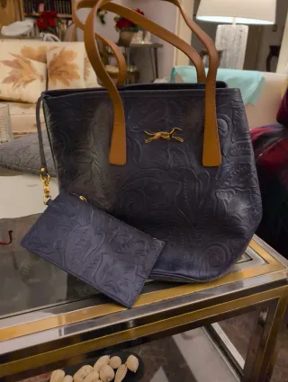 Bolso Bimba y Lola Piel Azul a estrenar con carter