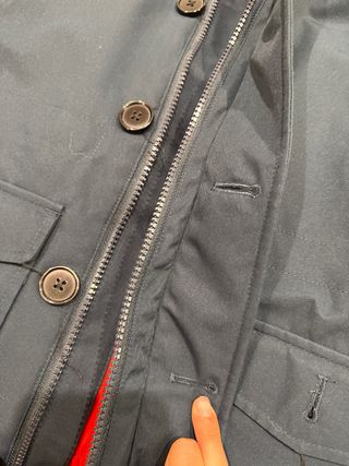 Cappotto Hackett (designer) per bambini blu e rosso