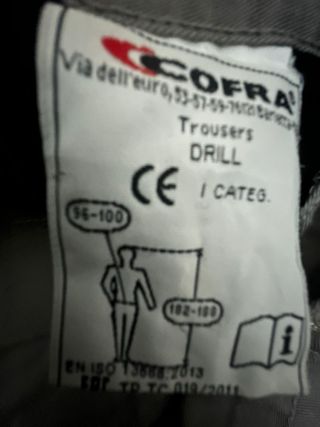 Pantalones Jofra Gris Bolsillo Lateral