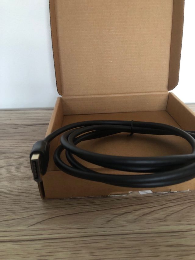 Cabo DisplayPort para HDMI Preto