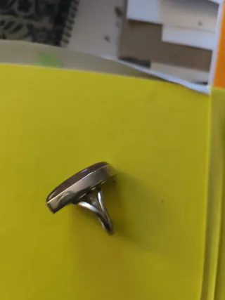 Anillo Plata Fluorita Morada