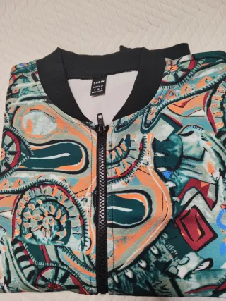 Chaqueta Bomber SHEIN Multicolor Talla M