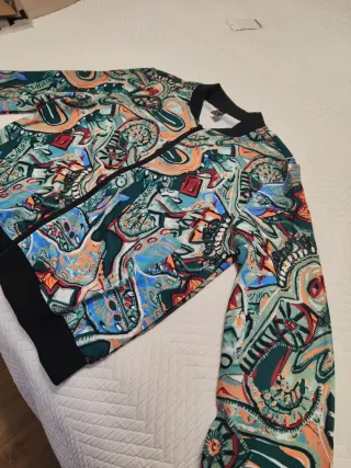 Chaqueta Bomber SHEIN Multicolor Talla M