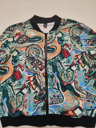 Chaqueta Bomber SHEIN Multicolor Talla M