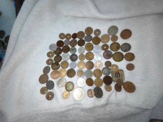 Colección monedas varios países 75 monedas