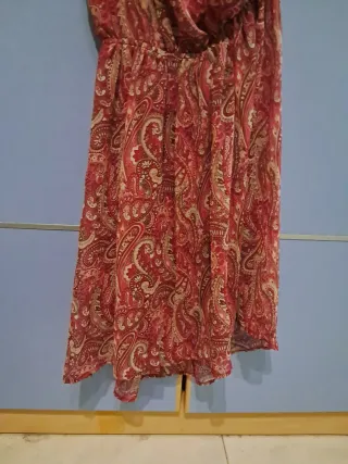 Vestido Bershka estampado