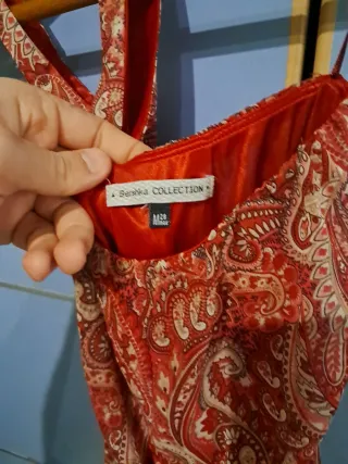 Vestido Bershka estampado