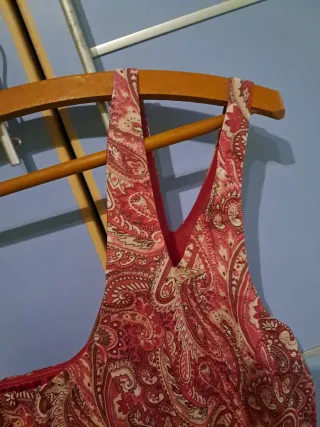 Vestido Bershka estampado