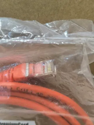 Cavo Patch PremiumCord Cat 6a S/FTP Arancia 2m