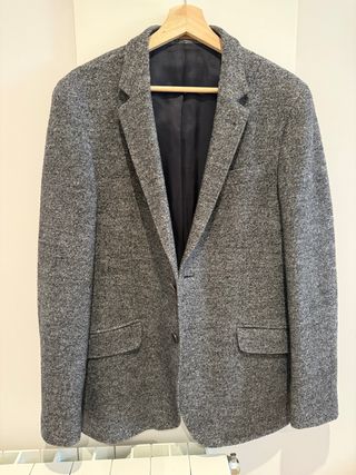 Americana lana gris/negro Antonio Miro