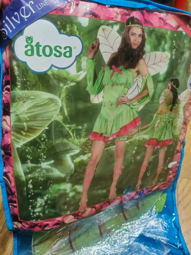 Disfraz Hada Atosa Talla M