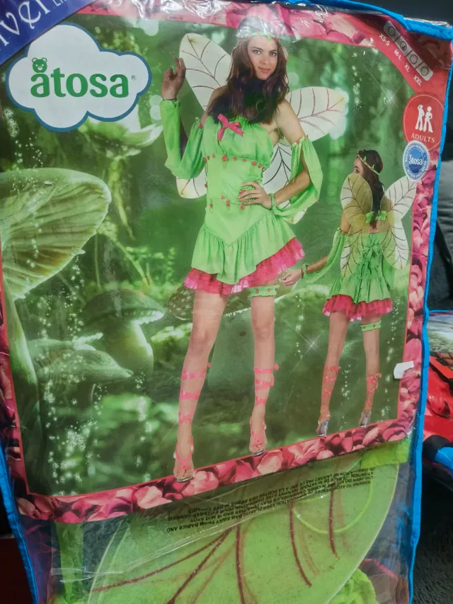 Disfraz Hada Atosa Talla M