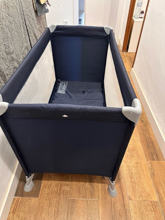 Berço de viagem azul safety