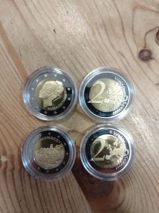 Moneda Copia Mónaco 2007 y 2015