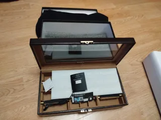 Relojero / Corbatero Marrón y Negro