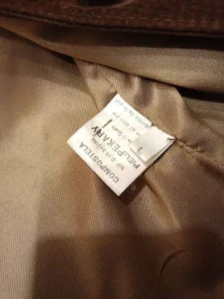 Chaqueta de ante para mujer