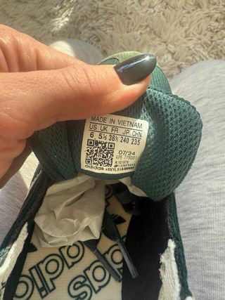 Zapatillas Adidas Handball Spezial Verde T38.2/3