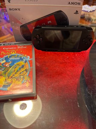 PSP Street Negra con Juego Geronimo Stilton