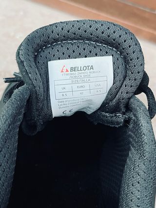 Zapatos Seguridad Bellota S3 Flex Hecho En España.
