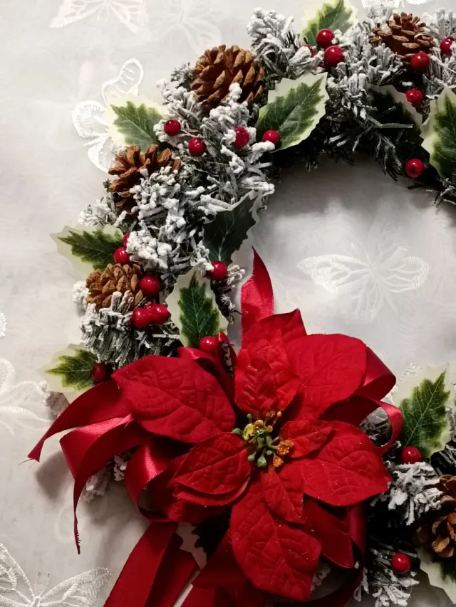 Ghirlanda natalizia Stella di Natale