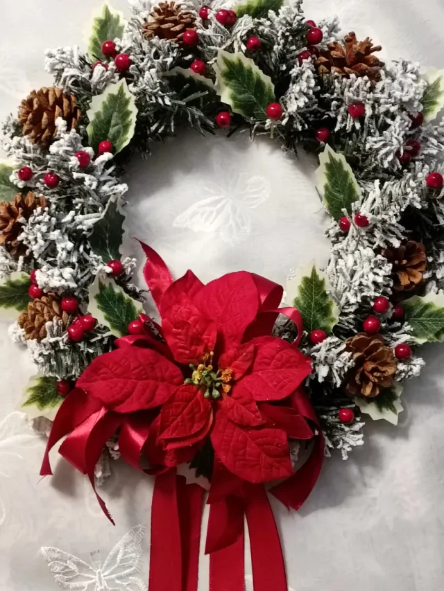 Ghirlanda natalizia Stella di Natale