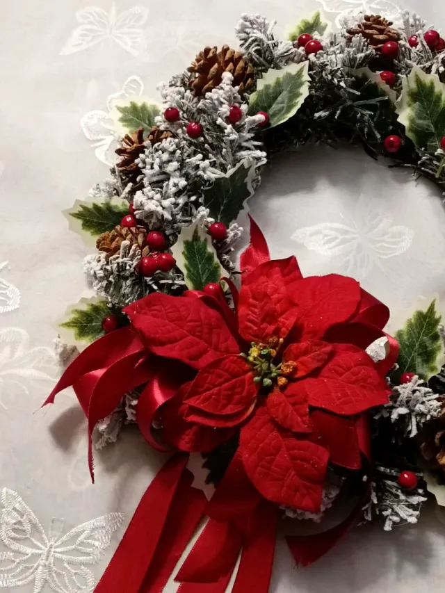 Ghirlanda natalizia Stella di Natale