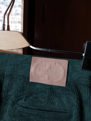 Pantaloni TwinSet Velluto