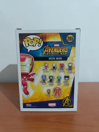 Funko Pop Iron Man Cromado Rojo Marvel 285