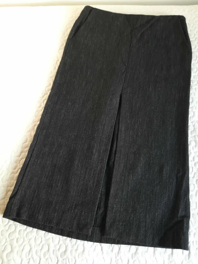 Falda midi Massimo Dutti