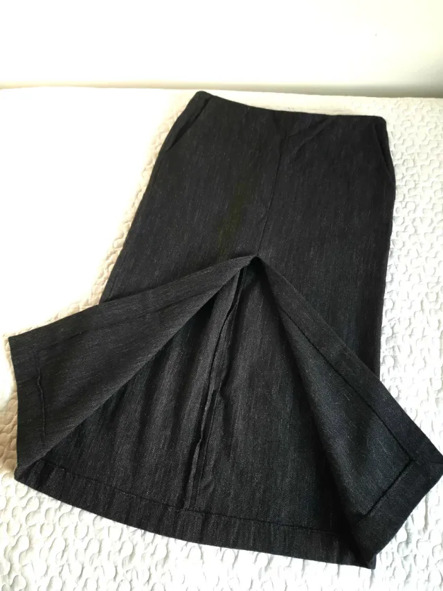 Falda midi Massimo Dutti