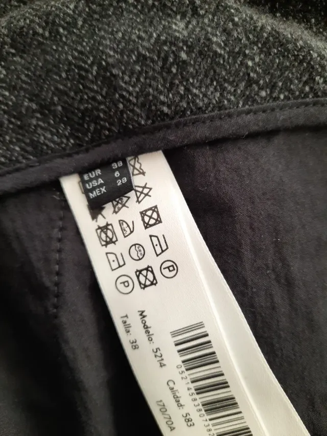 Falda midi Massimo Dutti