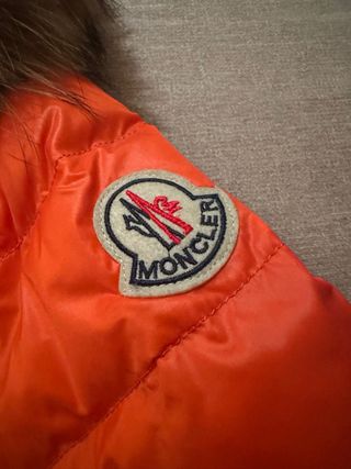 Chaqueta Moncler Marrón y Naranja