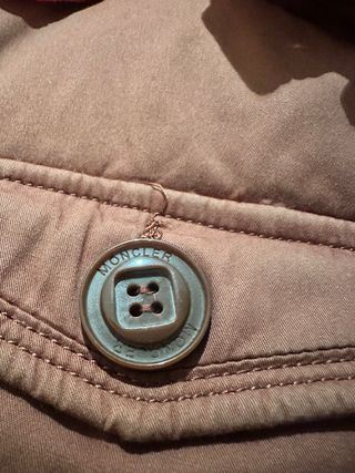 Chaqueta Moncler Marrón y Naranja