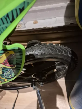 Bicicleta infantil dinosaurios