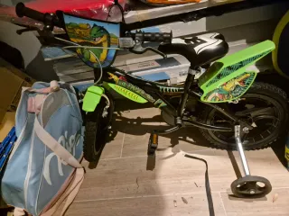 Bicicleta infantil dinosaurios