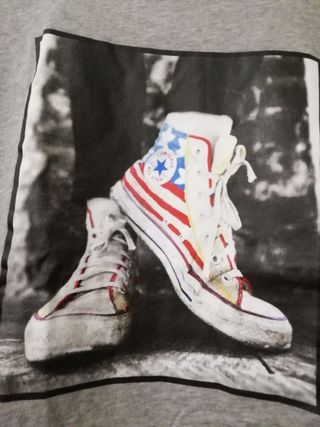 Camiseta Converse Gris