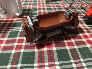 Lego Tren vagón porta áridos set 3677