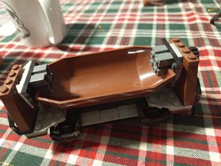 Lego Tren vagón porta áridos set 3677