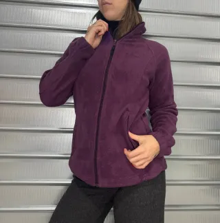 Giacca pile Columbia donna viola