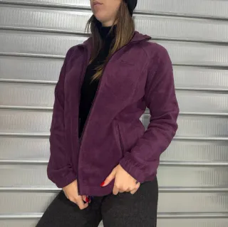 Giacca pile Columbia donna viola