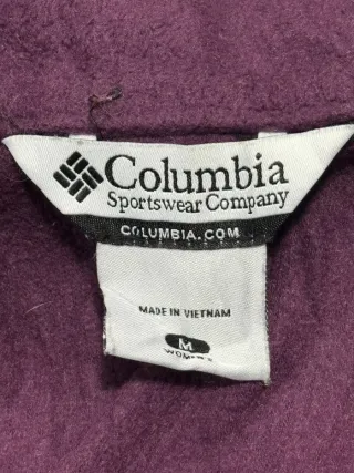 Giacca pile Columbia donna viola